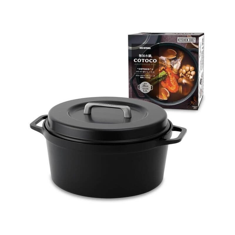 COTOCO Waterless Cooking Pot (IH/Gas Stove Compatible) SMKSN-S26