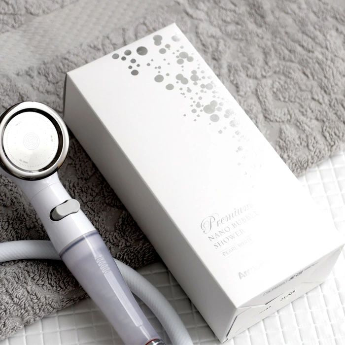 Showerhead Pro Premium Nano Bubble, Made in Japan ST-X3BAN-WH