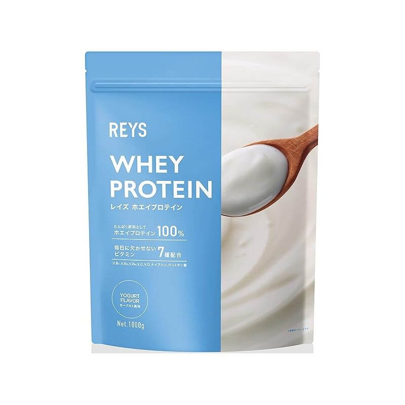 WPC乳清蛋白粉 1kg, 7種維生素, 日本製