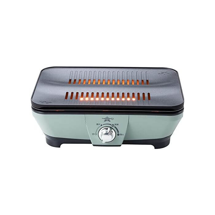 Sengoku Aladdin-Graphite Mini Grill, Smoke-Reducing CAG-MG7A/G|imy Shop Japan