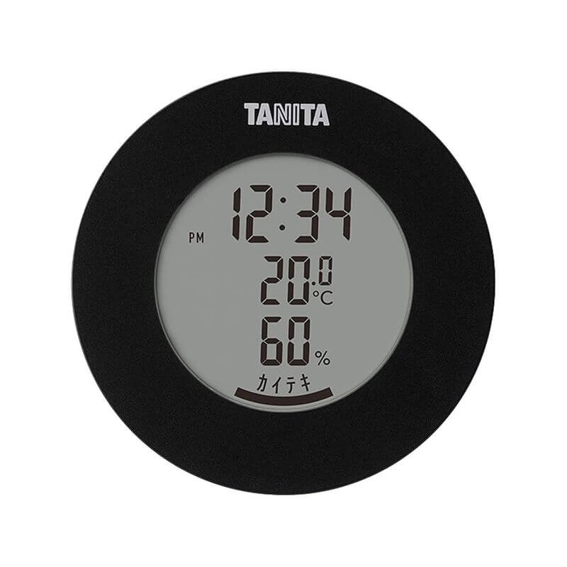 Digital Thermo-Hygrometer with Clock – Electronic Temperature & Humidity Monitor TT-585