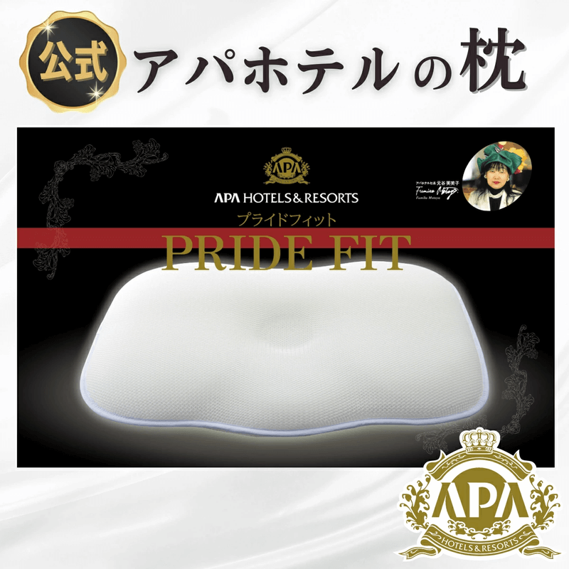 APA HOTELS&RESORTS-PRIDE FIT 3D Mesh Hotel Pillow by APA HOTEL