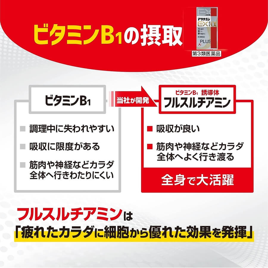 Alinamin EX Plus α 280 Tablets - imy Shop Japan