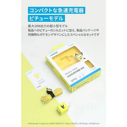 USB Charger 20W Pichu Model B2633 - imy Shop Japan