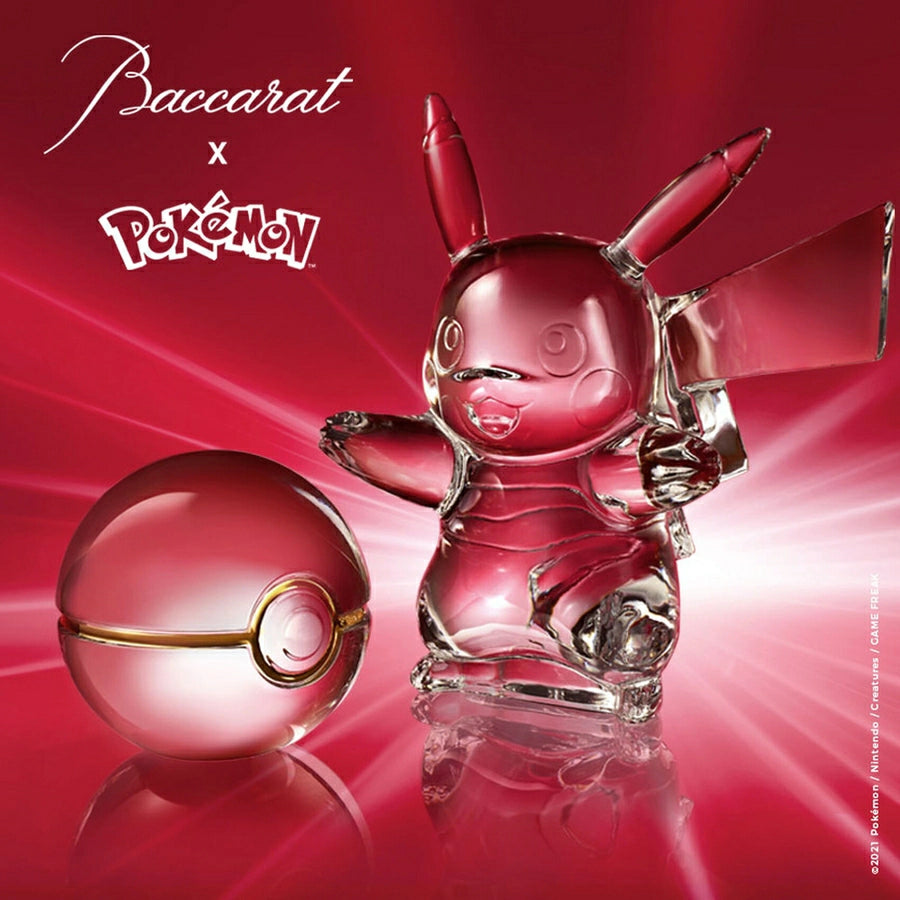 Baccarat-Pokemon Pikachu Figurine 2814780｜imy Shop Japan