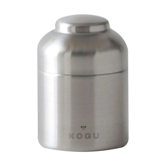 Stainless Steel Coffee Canister for 100g Coffee bean, Made in Japan 40622