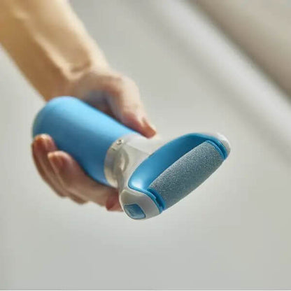 絲絨柔滑電動去硬皮機, 電池式