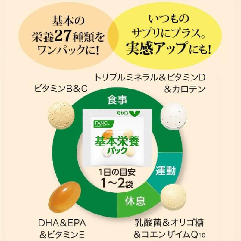 基本營養包 15～30日份 (30袋)