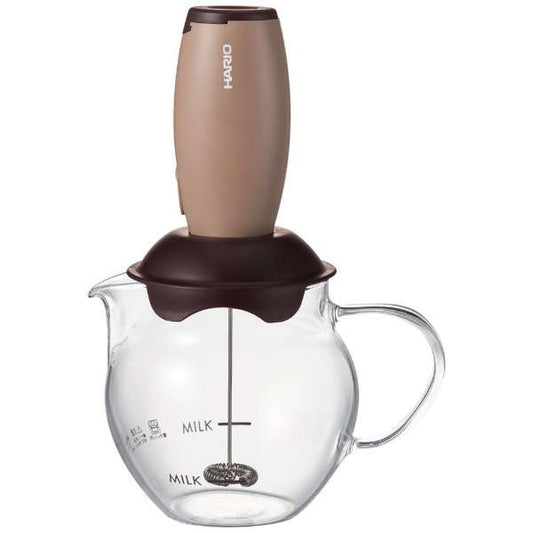 Milk Frother & Frothing Cup Set CQT-45BR - imy Shop Japan