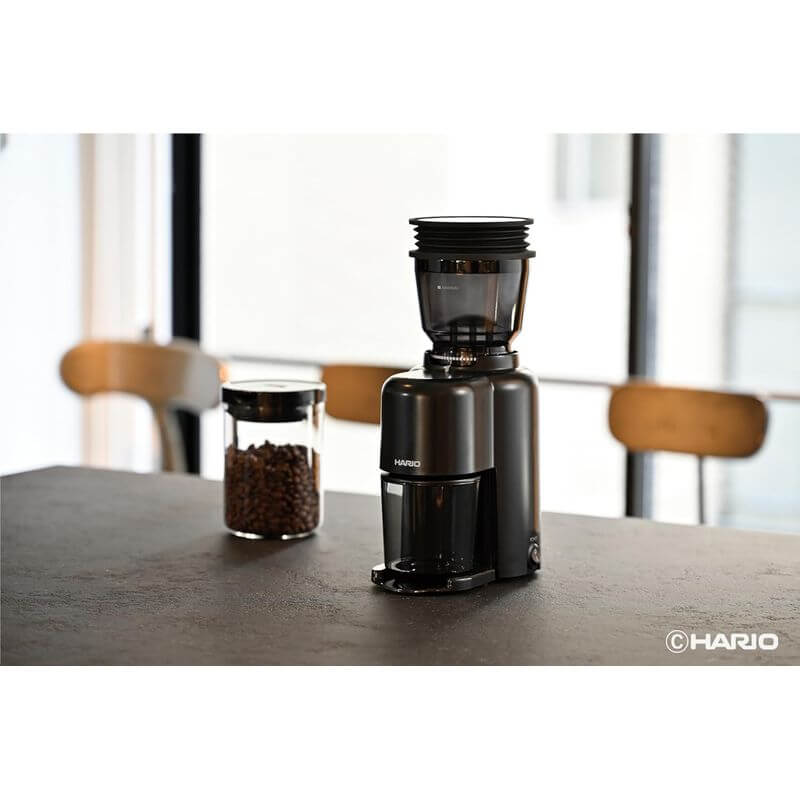 V60 Electric Coffee Grinder Compact EVCN-8-B - imy Shop Japan