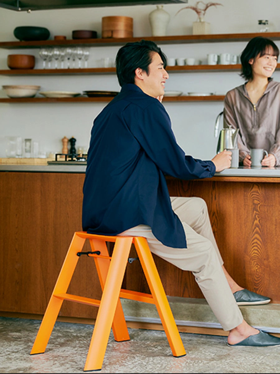 Hasegawa 長谷川工業-Lucano 2-Step Ladder ML2.0-2｜imy Shop Japan