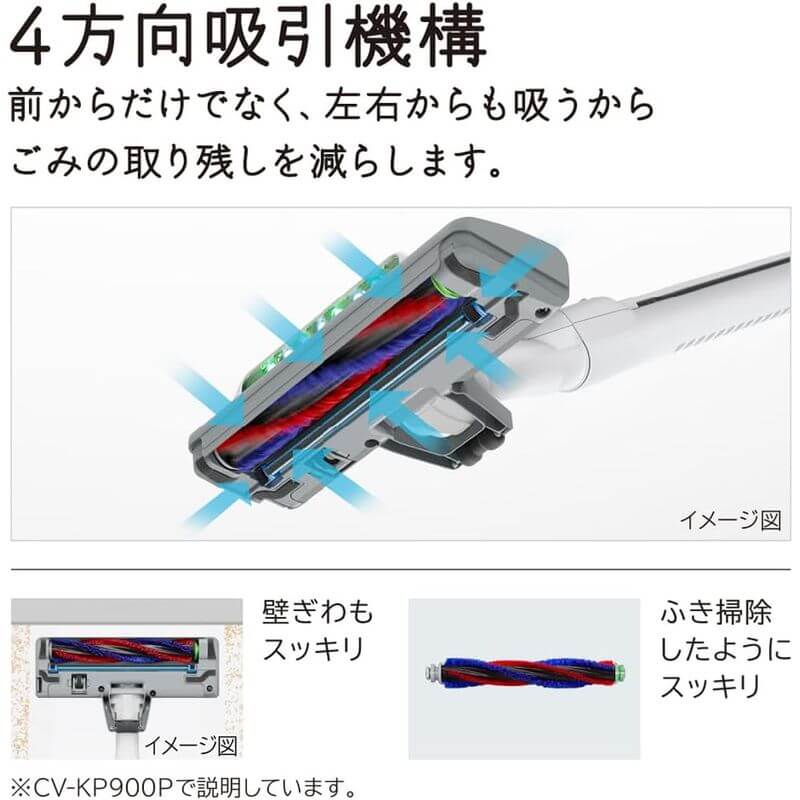 紙袋型吸塵器, 日本製 CV-KP900P-C