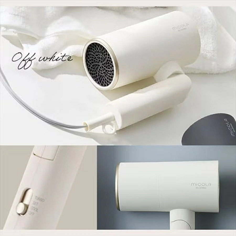 IRIS OHYAMA-MiCOLA Ion Hair Dryer with Far Infrared Function HDR