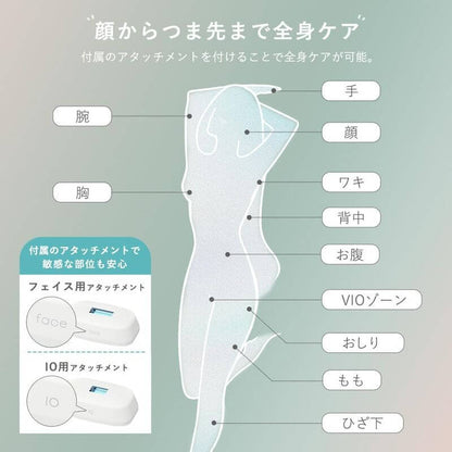 MiCOLA 脈衝光光學除毛儀, AC100-240V LB-M101-W