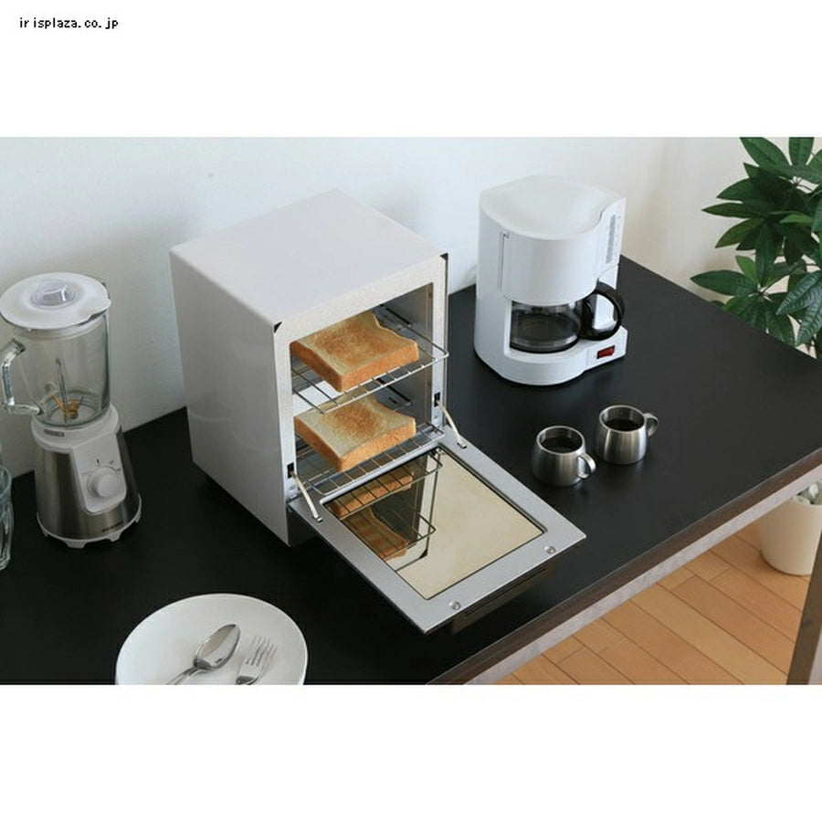 IRIS OHYAMA-Mirrored Vertical Toaster Oven MOT-012｜imy Shop Japan