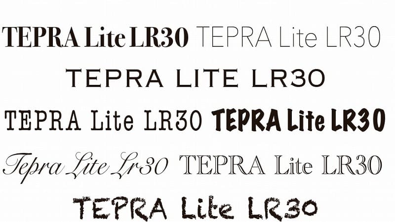 TEPRA Label Printer Lite LR30 - imy Shop Japan