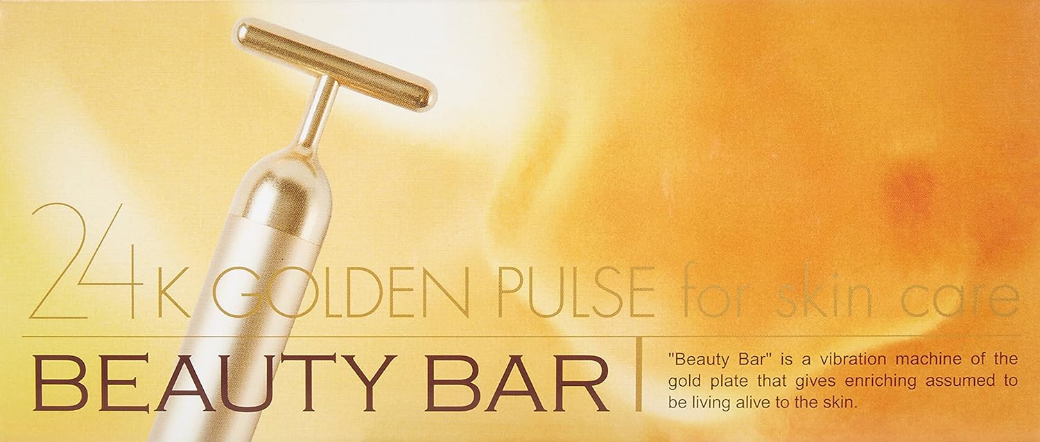 Beauty Bar 24K Golden Pulse Energy Facial Massager - imy Shop Japan