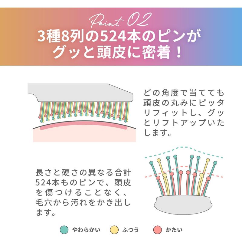 MEDULLA-Scalp Lift Comb｜imy Shop Japan