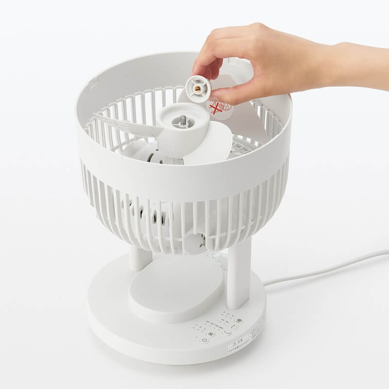 2024 Model Circulator Fan with 360-Degree Oscillation Function 10 Square Meters MJ-OCF06 - imy Shop Japan