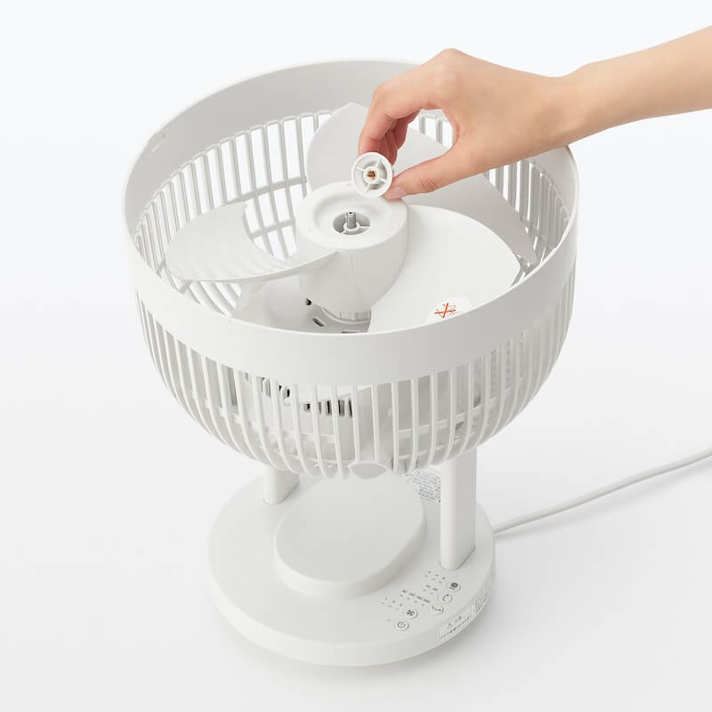 2024 Model Circulator Fan with 360-Degree Oscillation Function 30 Square Meters MJ-OCF18 - imy Shop Japan