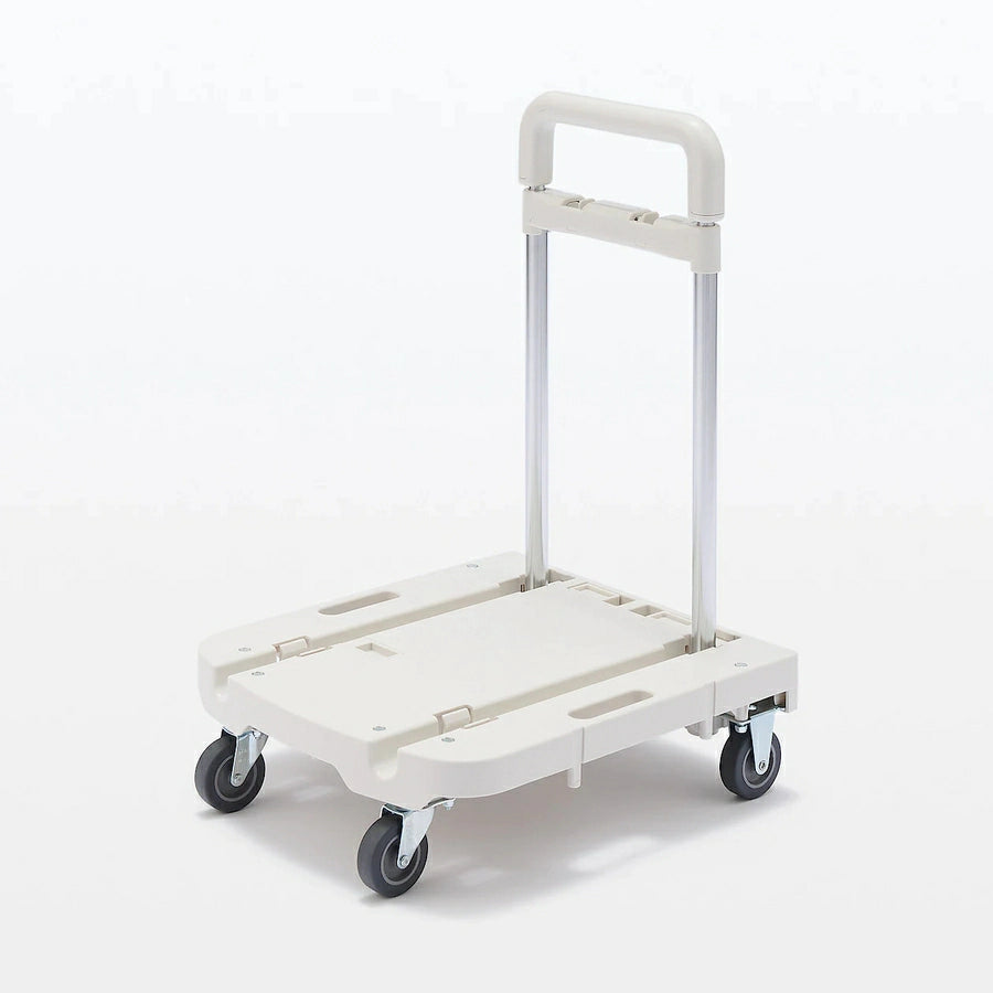 MUJI 無印良品-Adjustable Handle Folding Hand Truck 12823506｜imy
