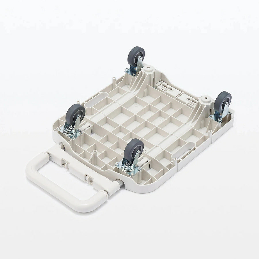 MUJI 無印良品-Adjustable Handle Folding Hand Truck 12823506｜imy