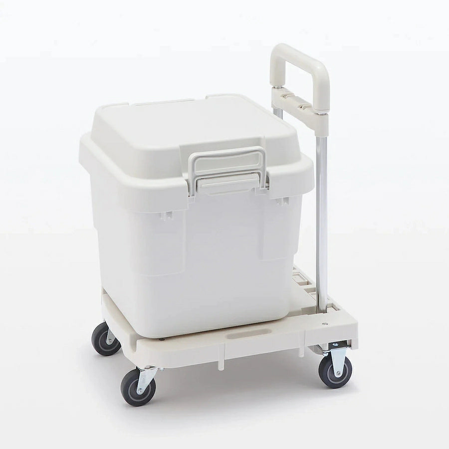 MUJI 無印良品-Adjustable Handle Folding Hand Truck 12823506｜imy