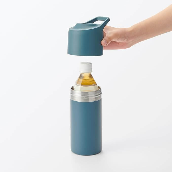 Vacuum Insulated PET Bottle Cooler Holder (500–650ml) 84908187