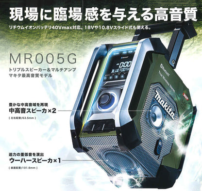 40Vmax Rechargable Radio (battery&charger excluded) MR005GZO - imy Shop Japan