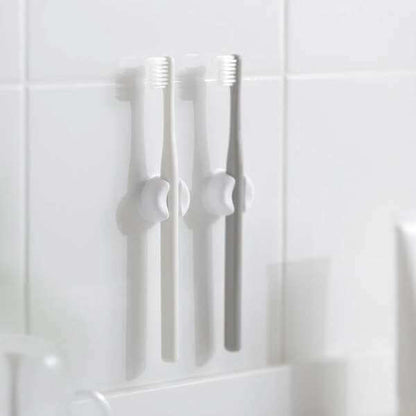 Set of 2 Toothbrush Holder W614CL - imy Shop Japan