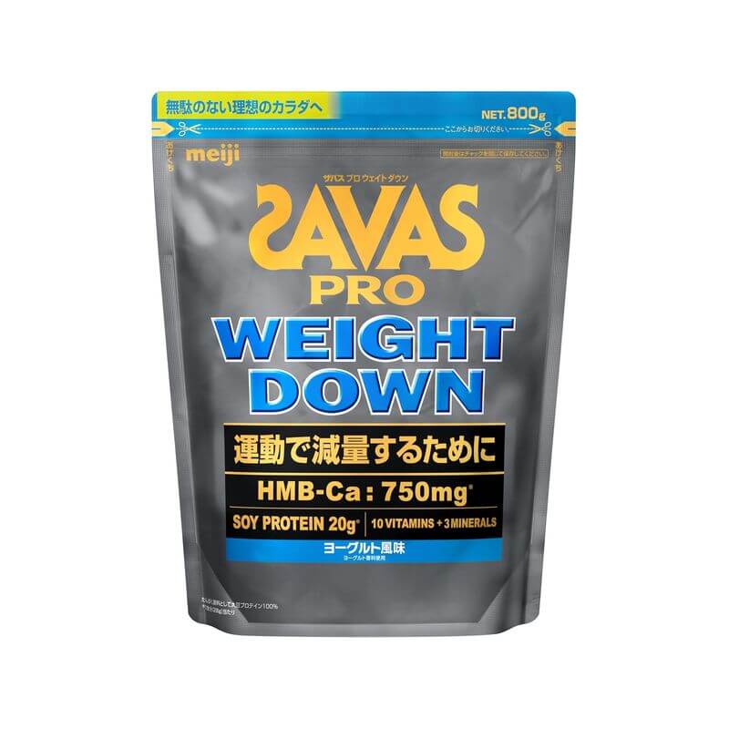 SAVAS PRO WEIGHT DOWN 大豆蛋白粉, HMB-Ca