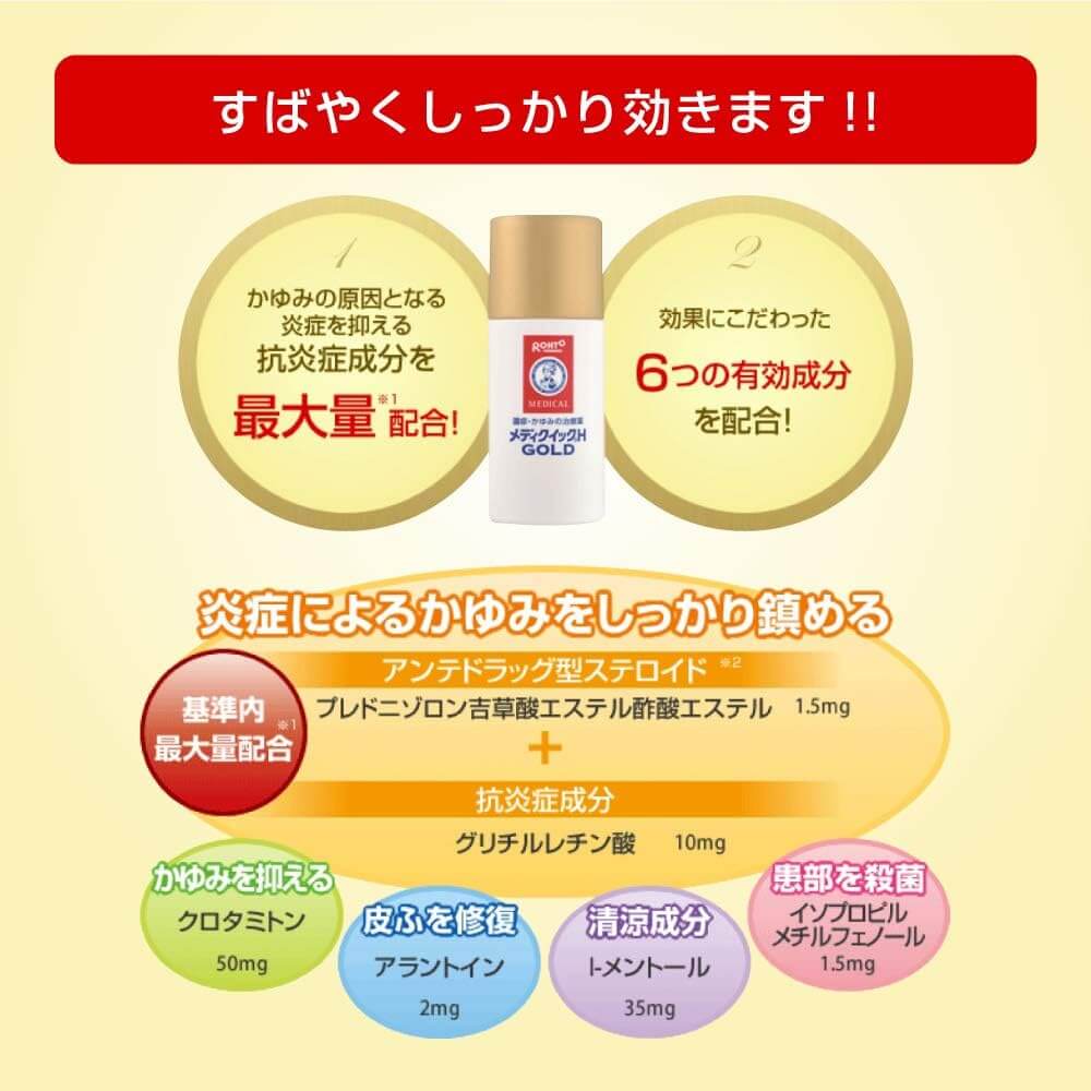 Mentholatum Medi Quick H Gold for Scalp (Sponge) - imy Shop Japan