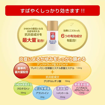 Mentholatum Medi Quick H Gold for Scalp (Sponge) - imy Shop Japan