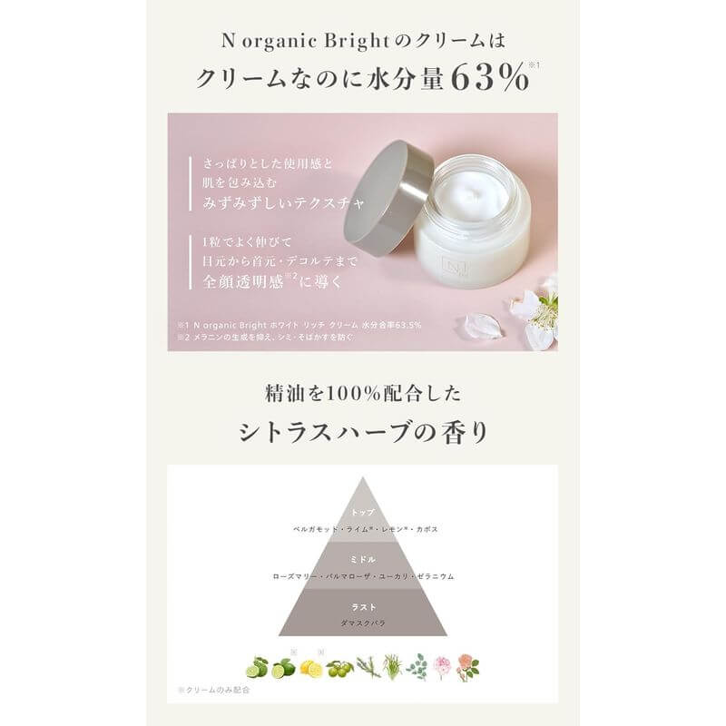 Bright系列 滋潤美白乳霜 45g