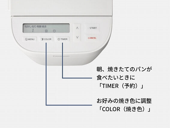 Compact Bread Machine SD-CB1-W