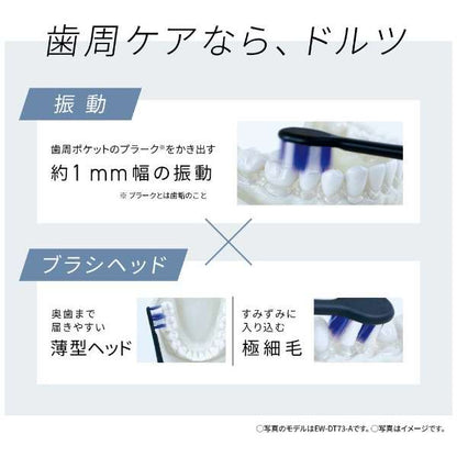 Doltz Sonic Electric Toothbrush EW-DP37-W - imy Shop Japan