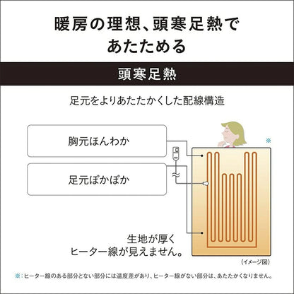Electritic Blanket Single Size DB-RM3M-C - imy Shop Japan