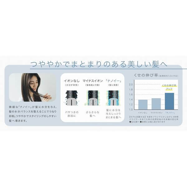 Mineral Hair Dryer nanocare EH-NA9F