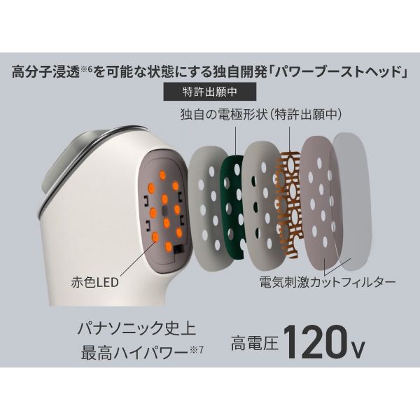 Panasonic-ion Skin Care Device IonBoost Multi EX EH-SS85-W｜imy 