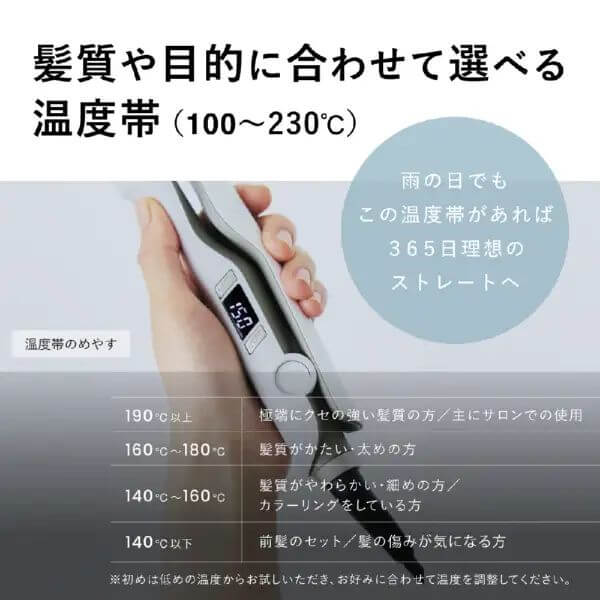 Re・De-Hair Straight‐Smooth, AC100V-240V HS01A｜imy Shop Japan