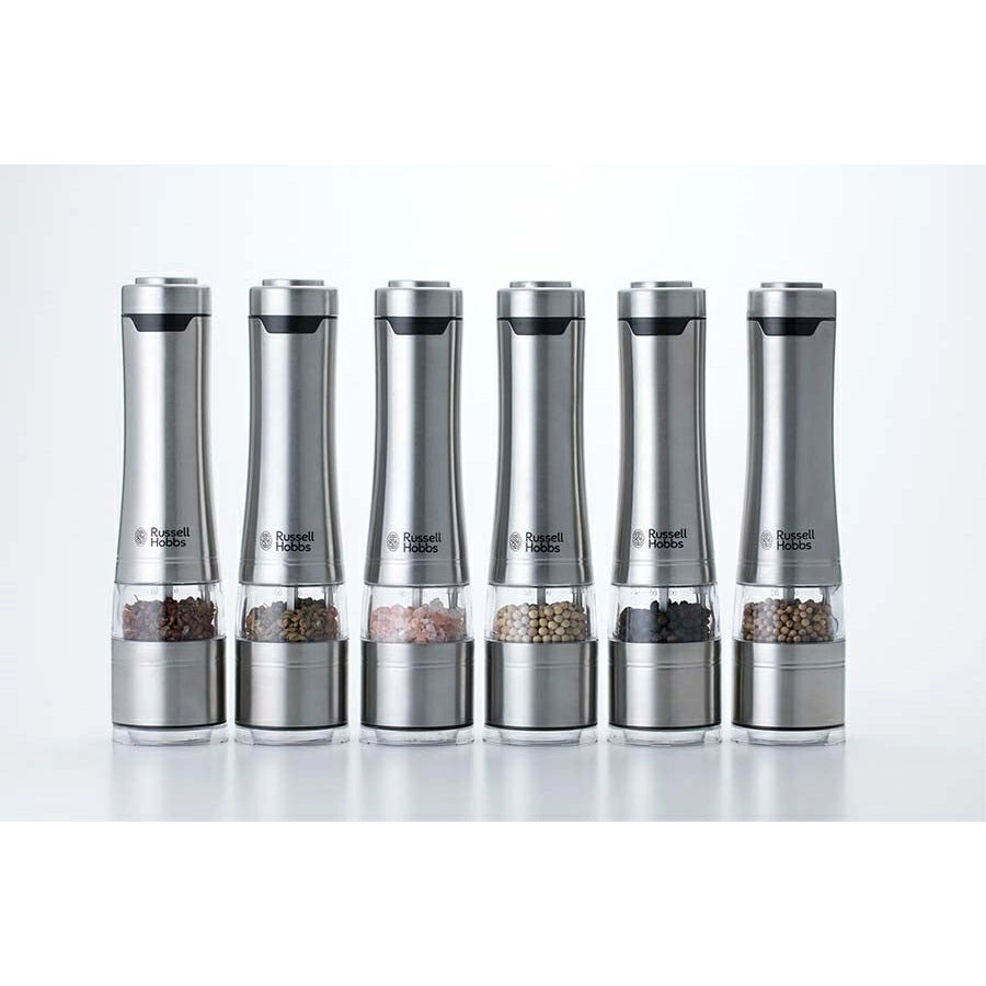 Stand Salt Electric Salt And Pepper Mill Wood Stand Set 7923JP - imy Shop Japan