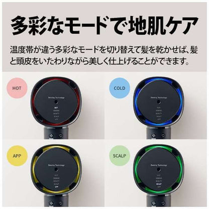 正負離子水潤溫控吹風機 IB-WX901