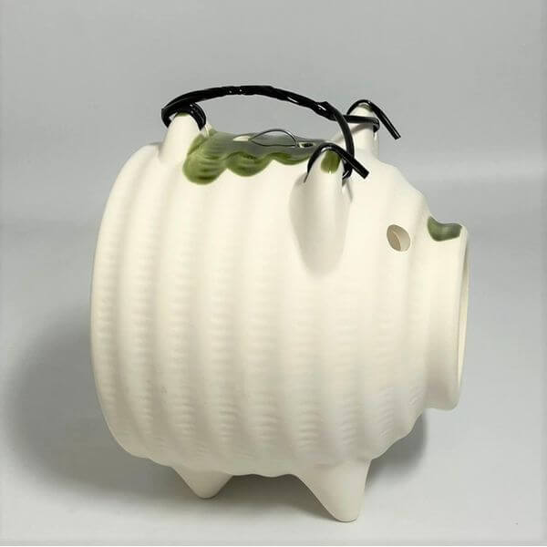 Pig Pottery Mosquito Coil Holder - imy Shop Japan