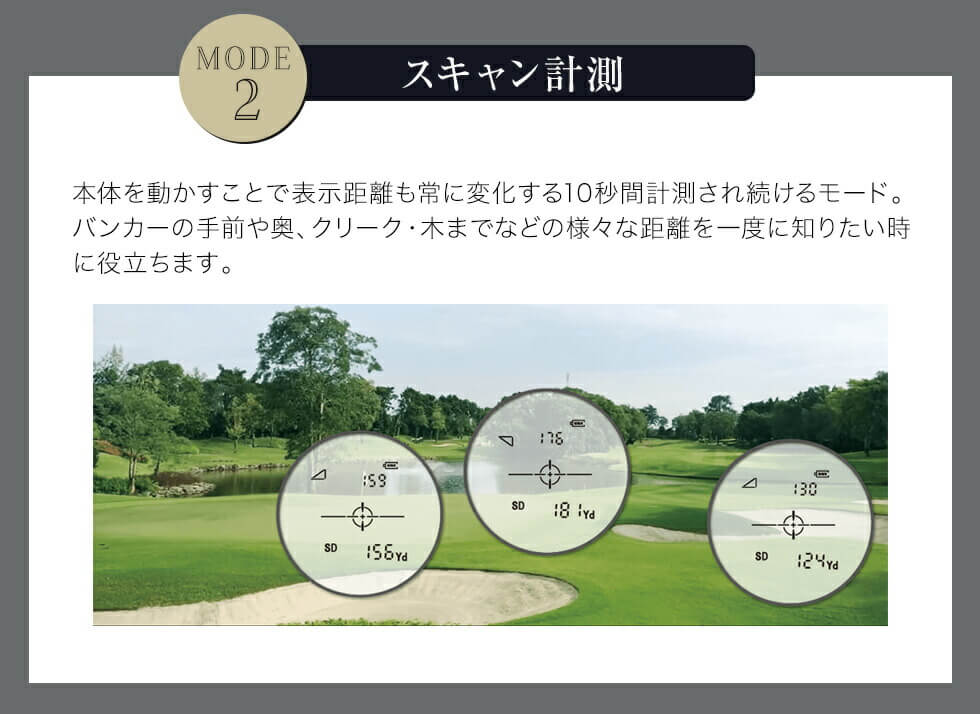 Golf Rangefinder Laser Sniper nano - imy Shop Japan