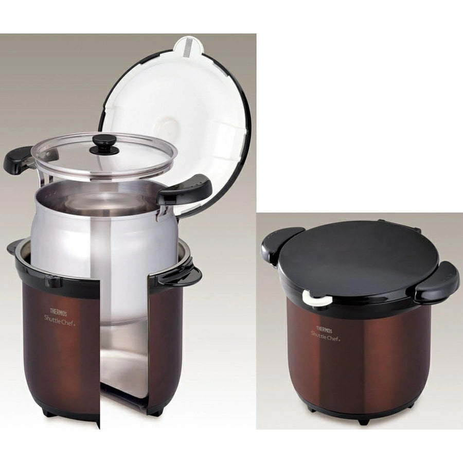 Shuttle Chef Vacuum Heat Insulated Cooker 4.5L KBG-4500 - imy Shop Japan