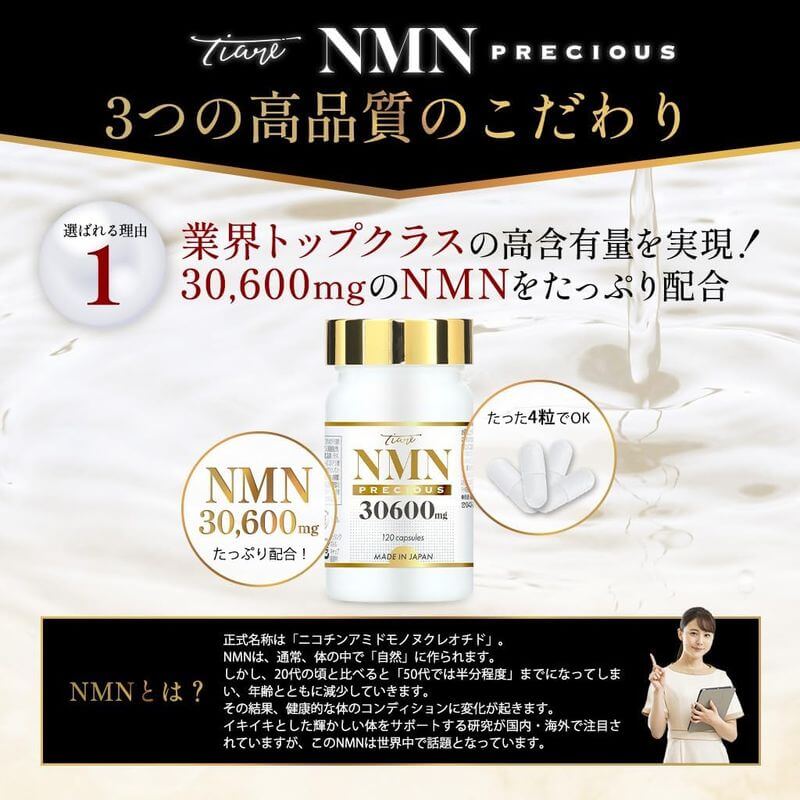 NMN 20,250mg　30天份 