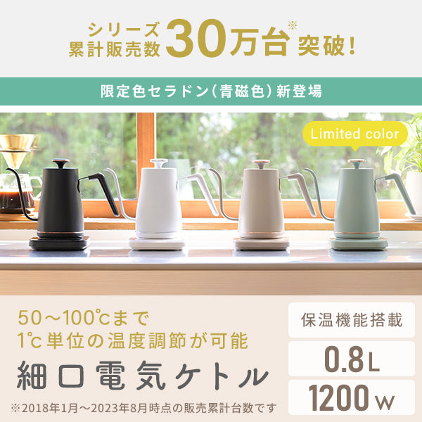 Electric Kettle 0.8L with Temperature Control Function EGL-C1281 - imy Shop Japan