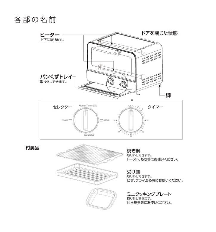 Brunopasso 電烤箱, 三段火力 DTA-11-W