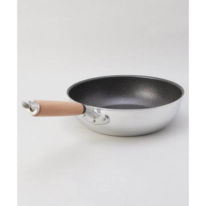 Silkware Wok 28cm, Stove top / IH, Made in Japan A-3124