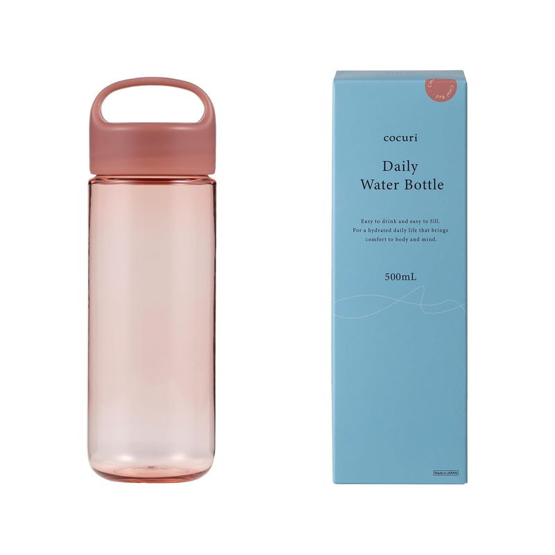Daily Water Bottle, dishwasher safe, made in Japan